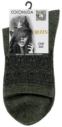 CALZINO CORTO DONNA QUEEN Tellini S.r.l. Ingrosso Abbigliamento
